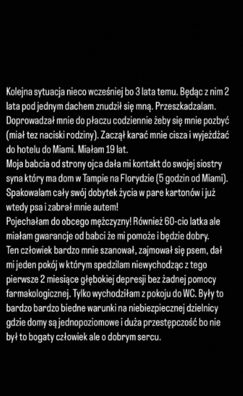 Zdjęcie "Diabeł w niego wstąpił. Straszył mnie bez powodu". Derpienski ujawnia szokujące kulisy związku #3