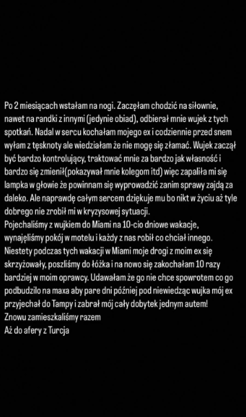 Zdjęcie "Diabeł w niego wstąpił. Straszył mnie bez powodu". Derpienski ujawnia szokujące kulisy związku #4