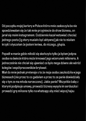 Zdjęcie "Diabeł w niego wstąpił. Straszył mnie bez powodu". Derpienski ujawnia szokujące kulisy związku #6